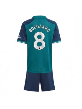 Arsenal Martin Odegaard #8 Dječji Rezervni Dres kompleti 2023-24 Kratak Rukavima (+ kratke hlače)